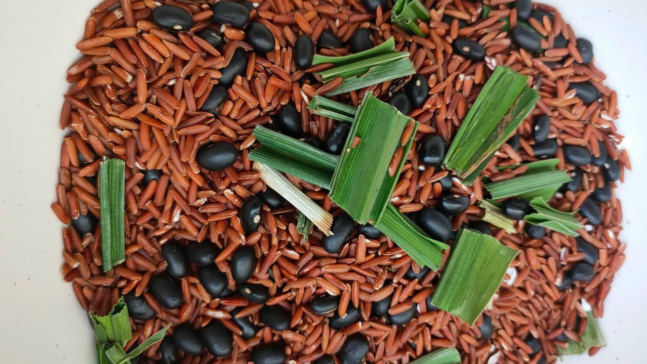 TRÀ GẠO LỨT ĐẬU LÁ DỨA - Túi 1kg